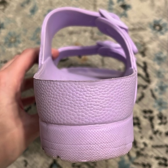 MIA Lavender Flatform Slide Sandal Size 6 - Picture 5 of 16
